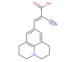 9-(2-羧基-2-氰基乙烯基)久洛尼定图片