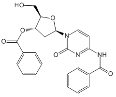 N<sup>4</sup>,3'-O-二苯甲酰基-2'-脱氧胞苷图片