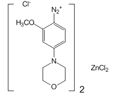 2-甲氧基-4-吗啉基重氮苯氯化锌盐图片