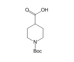 1-Boc-4-哌啶甲酸图片