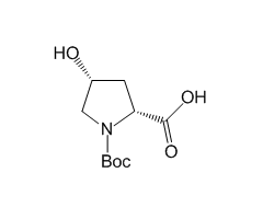 (2R,4R)-N-Boc-4-羟基吡咯烷-2-甲酸图片
