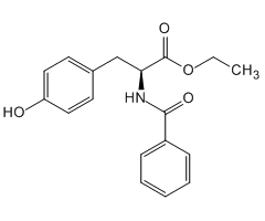 N-苯甲酰基-L-酪氨酸乙酯图片