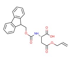 N-芴甲氧羰基-L-天冬氨酸 4-烯丙酯图片