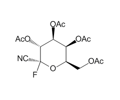 2,3,4,6-四-O-乙酰基-1-脱氧-1-氟-α-D-吡喃半乳糖基氰化物图片