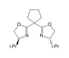 (4S,4'S)-2,2'-(环戊烷-1,1-二基)-双(4-异丙基-4,5-二氢噁唑)图片