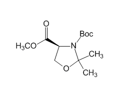 (S)-(-)-3-叔丁氧羰基-4-甲氧羰基-2,2-二甲基-1,3-噁唑烷图片