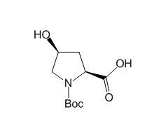N-Boc-顺式-4-羟基-L-脯氨酸图片