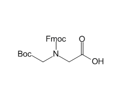 Fmoc-N-(叔丁氧羰基甲基)甘氨酸图片