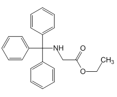 N-(三苯甲基)甘氨酸乙酯图片