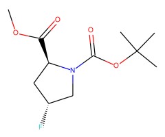 N-Boc-反式-4-氟-L-脯氨酸甲酯图片