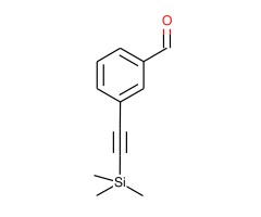 3-(三甲基硅基)乙炔基苯甲醛图片