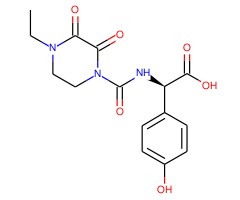 (R)-(-)-α-[[(4-乙基-2,3-二氧-1-哌嗪基)羰基]氨基]-4-羟基苯乙酸图片