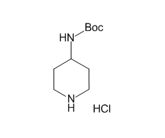 (Boc-4-氨基)哌啶盐酸盐图片