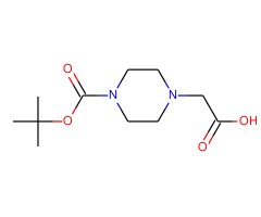 4-Boc-1-哌嗪乙酸图片