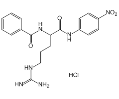 Nα-苯甲酰-DL-精氨酸对硝基苯胺盐酸盐图片