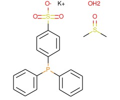 二苯基(对磺酸基苯基)膦一水合二甲基亚砜加合物钾盐图片