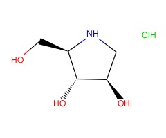 1,4-二脱氧-1,4-亚氨基-D-阿拉伯糖醇 盐酸盐图片