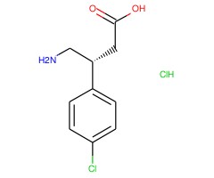 R (+)-巴氯芬 盐酸盐图片