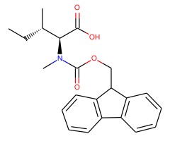 N-Fmoc-N-甲基-L-异亮氨酸图片