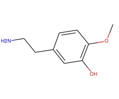 5-(2-氨乙基)-2-甲氧基苯酚图片