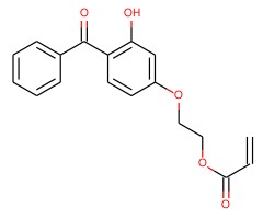 2-(4-Benzoyl-3-hydroxyphenoxy)ethyl acrylate图片