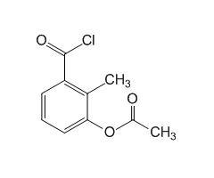 3-(Chlorocarbonyl)-2-methylphenyl acetate图片
