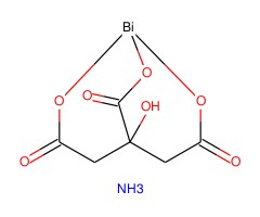柠檬酸铵铋, Bi 48-52%,大约 2%水图片