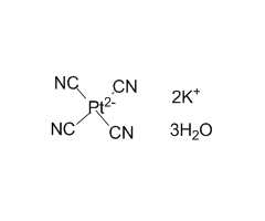 四氰基铂(II)酸钾三水合物, 99.9% (metals basis), Pt 44.9% 最低图片
